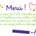 la FCPE chaville est présente dans 8 écoles chavilloises