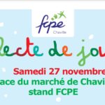 Collecte de jouets 27 novembre 2021 place du marché de Chaville