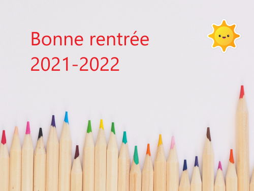 La FCPE Chaville vous souhaite une bonne rentrée 2021-2022