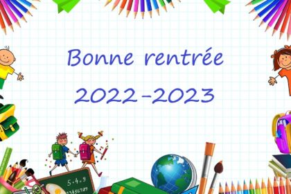 Bonne rentrée - Adhésion FCPE